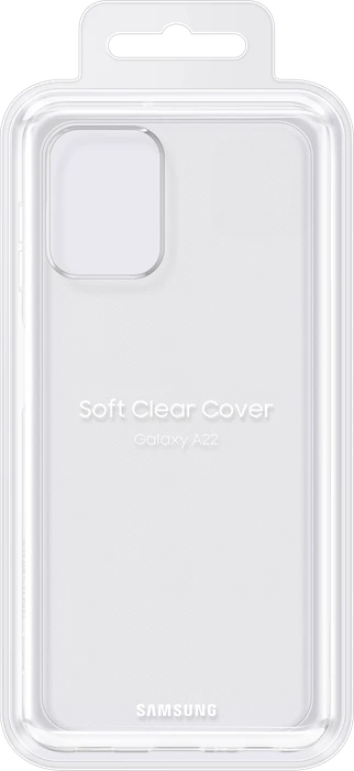 Samsung Soft Clear Cover für Galaxy A22 transparent