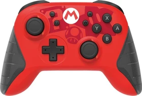 Hori Horipad Wireless Controller Super Mario Edition rot/schwarz (Switch)