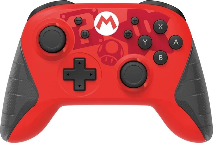 Hori Horipad Wireless Controller Super Mario Edition rot/schwarz (Switch)