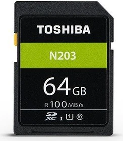 Toshiba High Speed N203 R100 64GB, UHS-I U1, Class 10