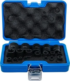 BGS technic Steckschlüsselsatz inkl. Werkzeugbox, 19-tlg.