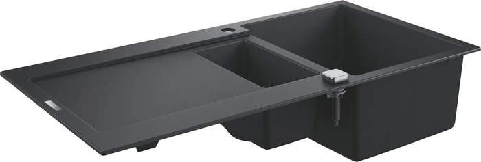 Grohe K500 60-C 100/50 1.5 rev Einbau Becken reversibel granit schwarz