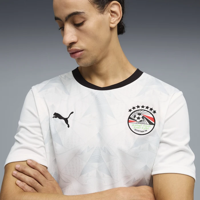 Puma FIFA WM 2026 Ägypten Auswärtstrikot kurzarm puma white/feather gray (Herren)