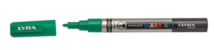 Lyra Graduate Mark All Permanentmarker 1mm smaragdgrün