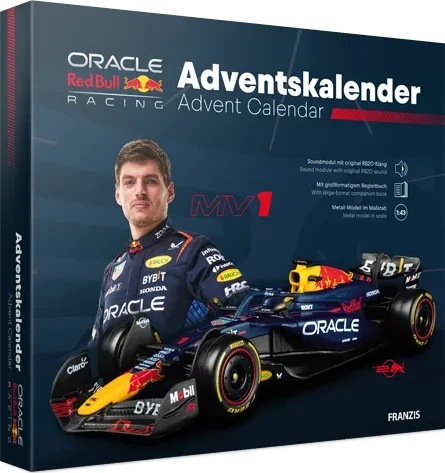Franzis Oracle Red Bull Racing RB20 Adventskalender 2025