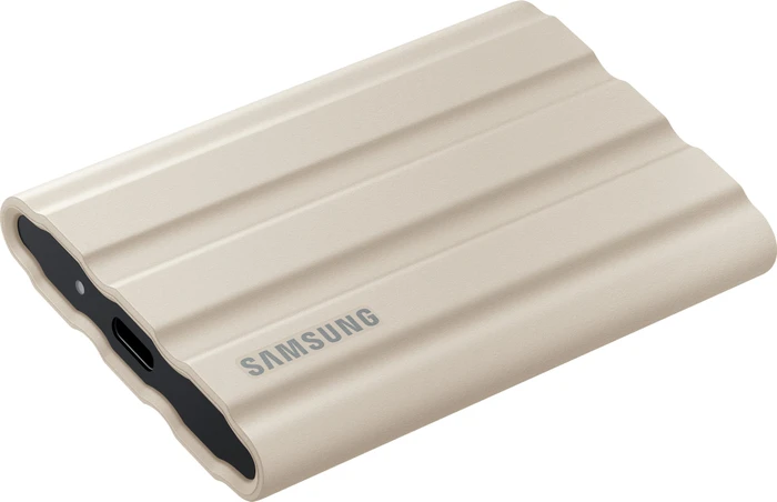 Samsung Portable SSD T7 Shield, beige, Beige, 4TB, USB-C 3.1