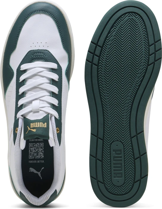 Puma Court Classic puma white/dark myrtle/puma gold (Damen)