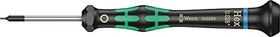Wera Kraftform Micro 2054 zöllig Elektroniker Innensechskant Schraubendreher zöllig, 0.028"x40mm