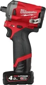 Milwaukee M12 FIWF12-422X Fuel Akku-Schlagschrauber inkl. Koffer + 2 Akkus 2.0/4.0Ah