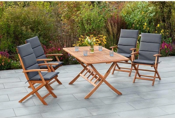 Merxx Comodoro Gartenmöbel-Set Eukalyptus