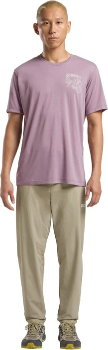 Jack Wolfskin Hikeout Hose lang stone (Herren)