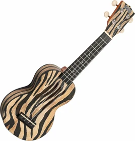 Mahalo Art II Series Soprano Ukulele Zebra