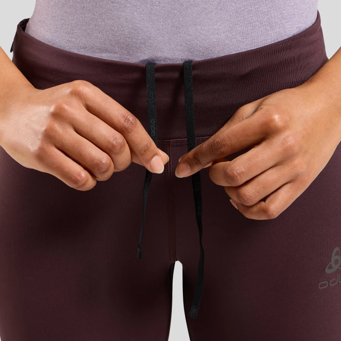 Odlo Zeroweight Tights Laufhose lang fudge (Damen)