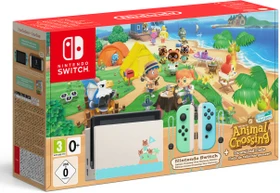 Nintendo Switch - Animal Crossing: New Horizons Bundle schwarz/grün/blau