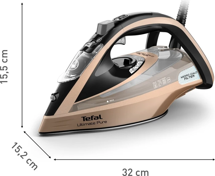Tefal FV9852 Ultimate Pure Dampfbügeleisen