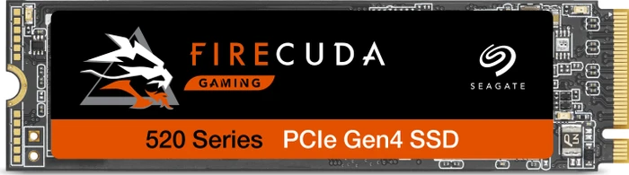 Seagate FireCuda 520 SSD 1TB, M.2 2280 / M-Key / PCIe 4.0 x4