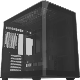 Cooler Master Elite 600 Black, schwarz, Glasfenster