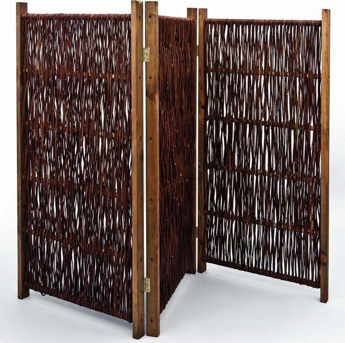 Noor Weiden-Paravent Raumteiler 180x120cm