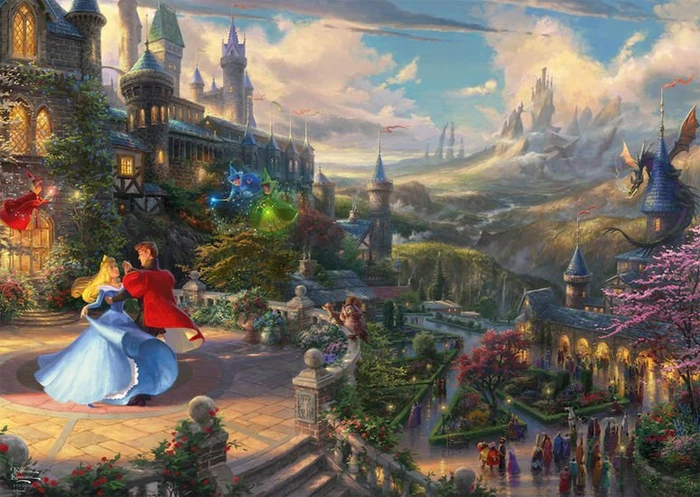 Schmidt Spiele Sleeping Beauty Dancing in the Enchanted Light