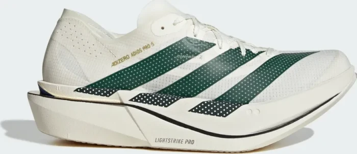 adidas Adizero Adios Pro 5 off white/collegiate green/royal blue (Herren)