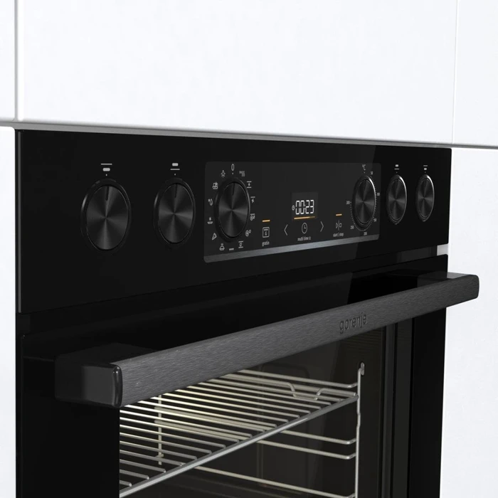 Gorenje BCSI6737E06BG Einbauherd mit Dampfunterstützung