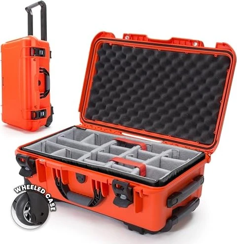 Nanuk 935 Schutzkoffer mit Trennwand orange