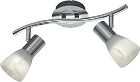 Trio Levisto 2-flammig nickel matt