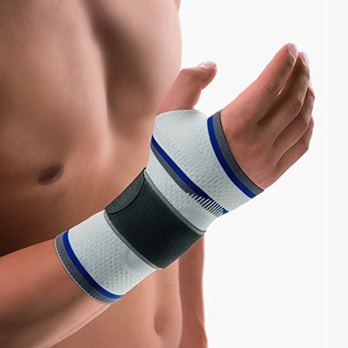 Bort Medical ManuBasic Handgelenkbandage links Größe M silber, 1 Stück