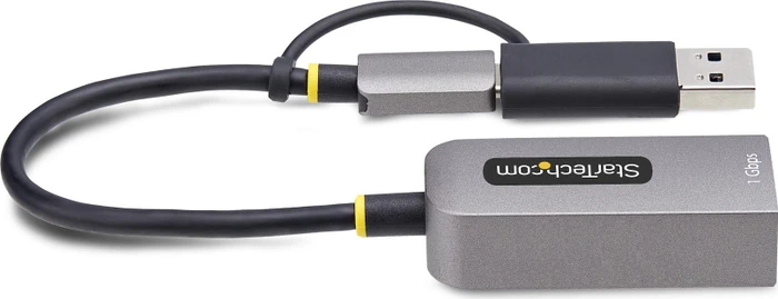 StarTech USB auf Gigabit LAN-Adapter, RJ-45, USB-C 3.0/USB-A 3.0 [Stecker]