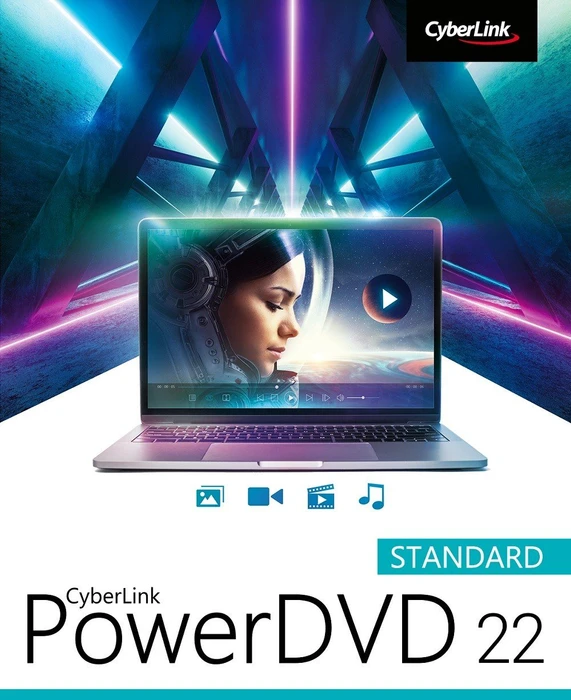 CyberLink PowerDVD 22.0 Standard, ESD (deutsch) (PC)