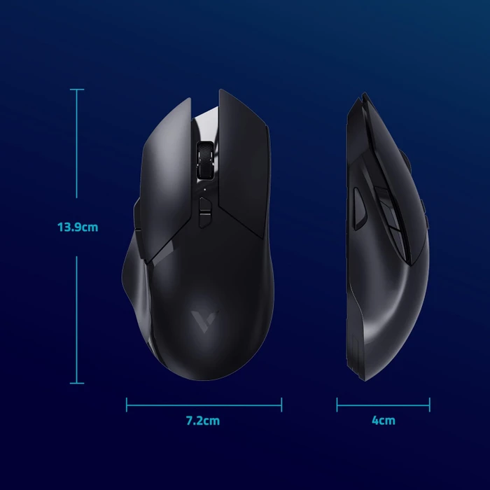 Rapoo V30PRO 8K/4K Wireless Gaming Mouse schwarz, USB