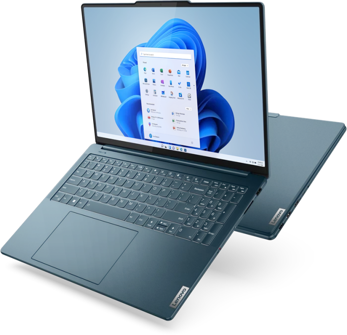 Lenovo Yoga 9 Pro 16IRP8, Tidal Teal, Core i9-13905H, 64GB RAM, 1TB SSD, GeForce RTX 4070, DE