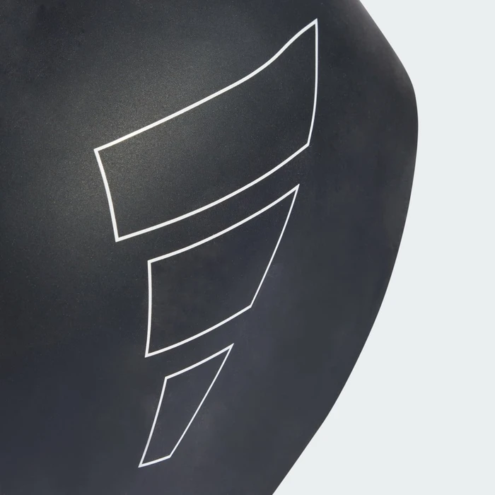adidas Logo Badekappe schwarz/weiß