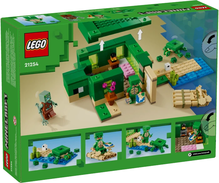 LEGO Minecraft - Das Schildkrötenstrandhaus