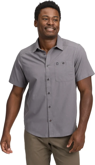 Black Diamond Wingate Hemd kurzarm steel grey (Herren)