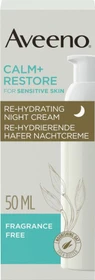 Aveeno Calm + Restore Re-Hydrierende Hafer Nachtcreme, 50ml