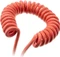 Ducky Premicord Spiralkabel USB-C auf USB-A, Tastaturkabel (Spiral-Textilkabel), 1.8m, Strawberry Frog Vorschaubild