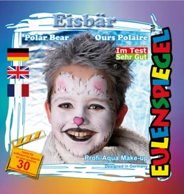 Eulenspiegel Eisbär Schmink-Palette