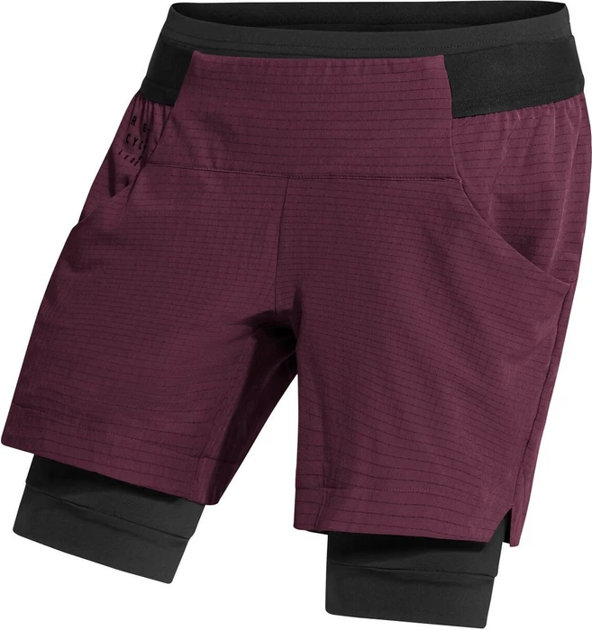 Vaude Altissimi II Fahrradhose kurz cassis (Damen)