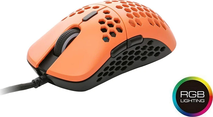 HK Gaming Mira-S Gaming Mouse Pumpkin orange/schwarz, USB