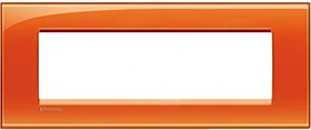 Bticino Livinglight Abdeckrahmen 1-fach, orange