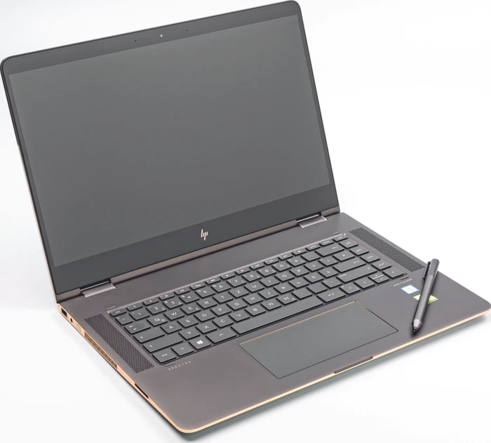 HP Spectre x360 Convertible 15-bl001ng, Dark Ash Silver, Core i7-7500U, 16GB RAM, 1TB SSD, GeForce 940M, DE