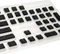Glorious Aura Keycap Set, Kunststoff (PBT) Double-Shot, schwarz, 105 Tasten (104+1), ANSI-US Vorschaubild