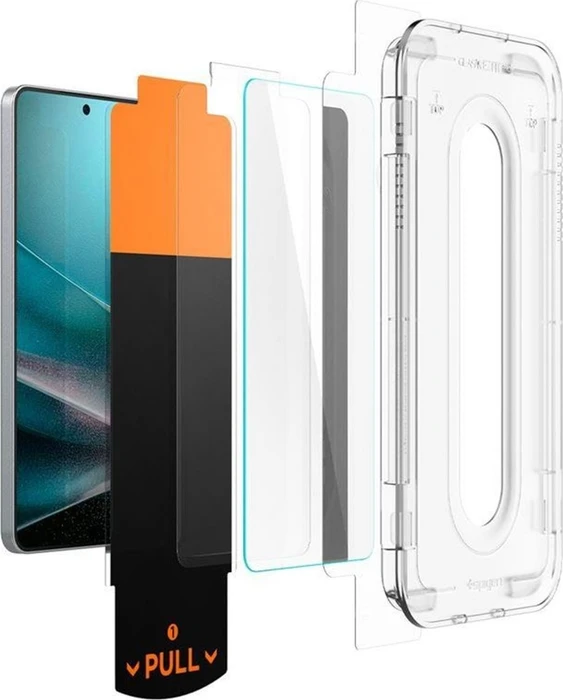Spigen GLAS.tR EZ Fit Pro Screen Protector für Samsung Galaxy S25 Edge