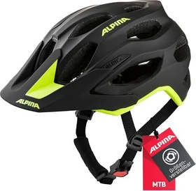 Alpina Carapax 2.0 Helm black/neon yellow