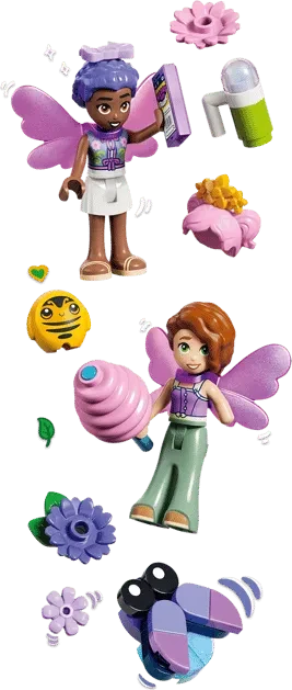 LEGO Friends - Feentassen-Karussell mit Blumendeko