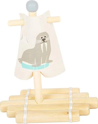 Legler Small Foot Wasserspielzeug Floß Walross