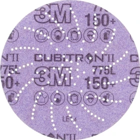 3M Xtract Cubitron II 775L Schleifblatt K150, 125mm, 50 Stück