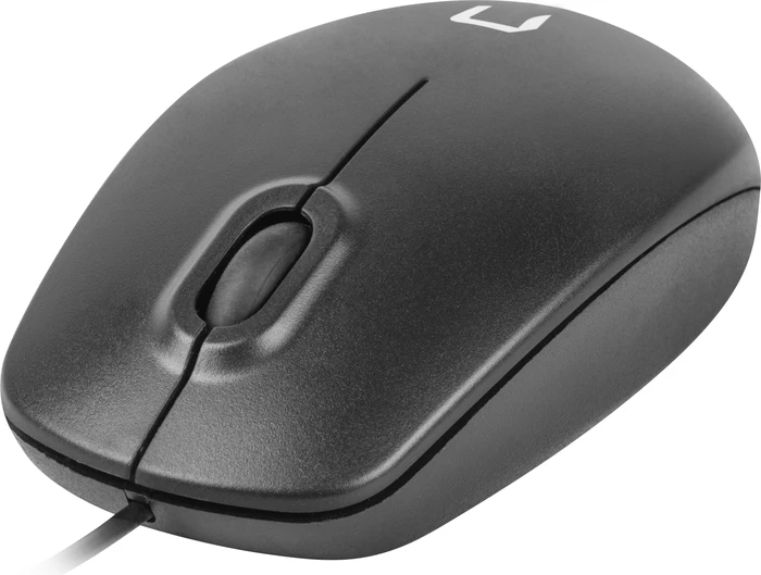 Natec Hawk Wired Mouse schwarz, USB