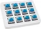 Keychron Gateron Low Profile Blue Switch Set, 12er-Pack Vorschaubild
